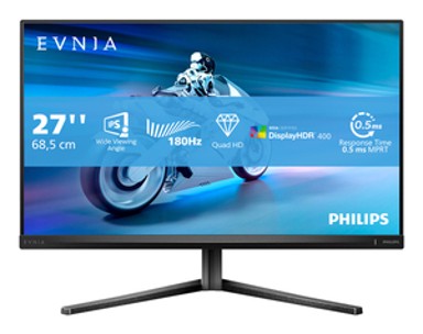 PHILIPS Monitor 27M1N5500ZA, 27", 2xHDMI, DP, 180Hz, QHD